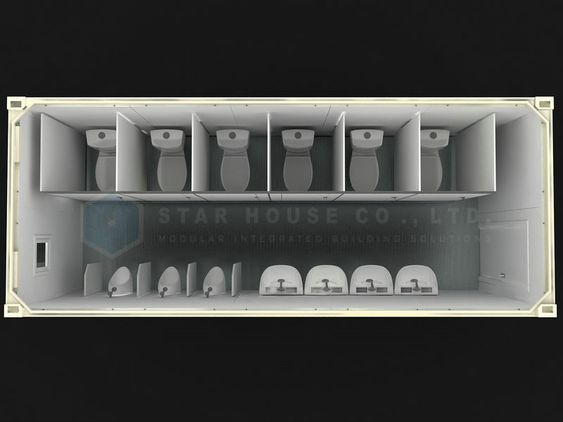 Male Toilet Unit
